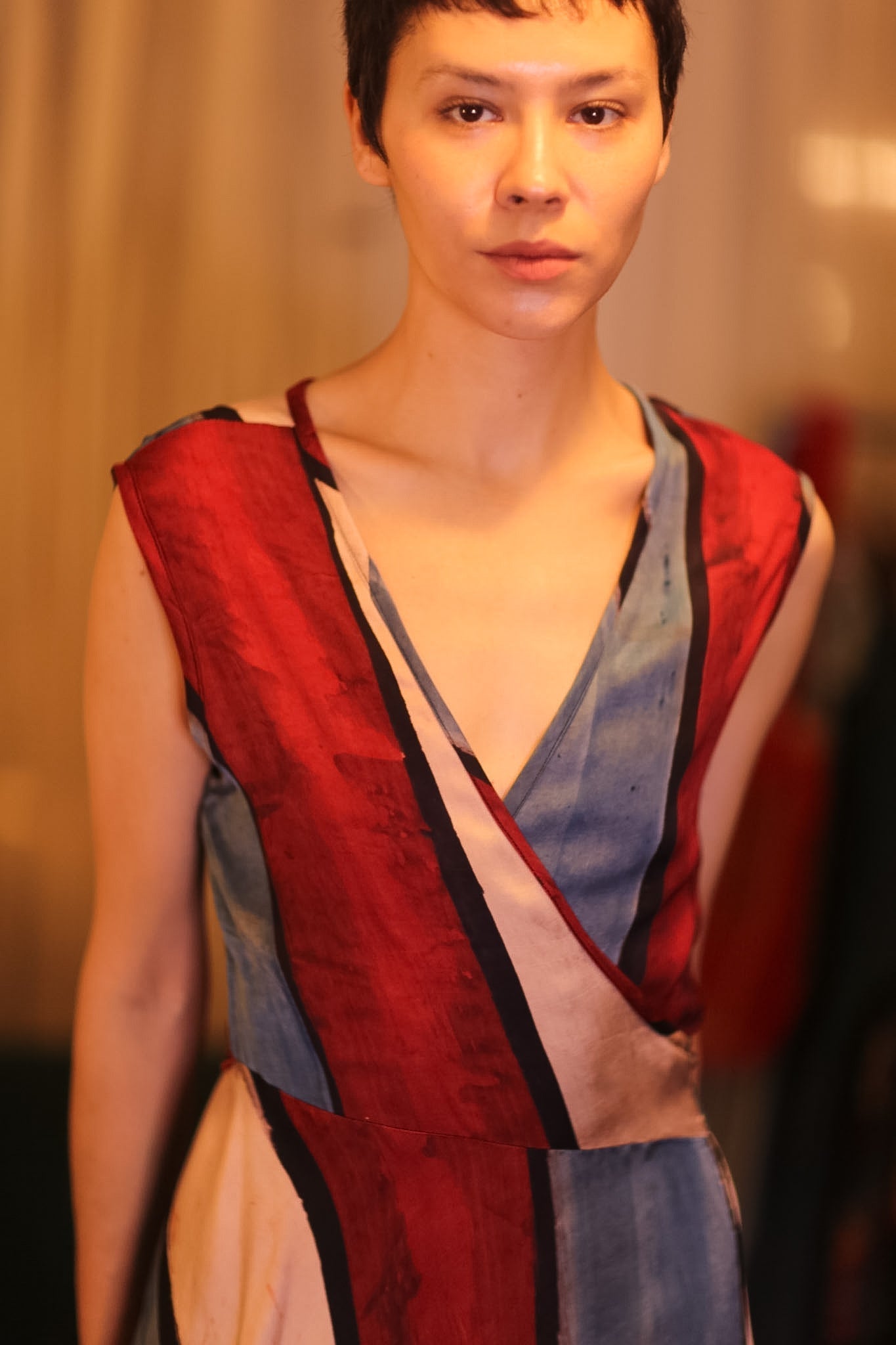 WRAP SILK DRESS GABRIELE CHOLADA - MOMO STUDIO BERLIN - Berlin Concept Store - sustainable & ethical fashion
