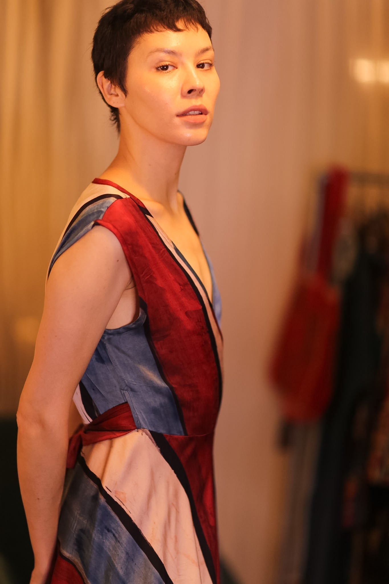 WRAP SILK DRESS GABRIELE CHOLADA - MOMO STUDIO BERLIN - Berlin Concept Store - sustainable & ethical fashion
