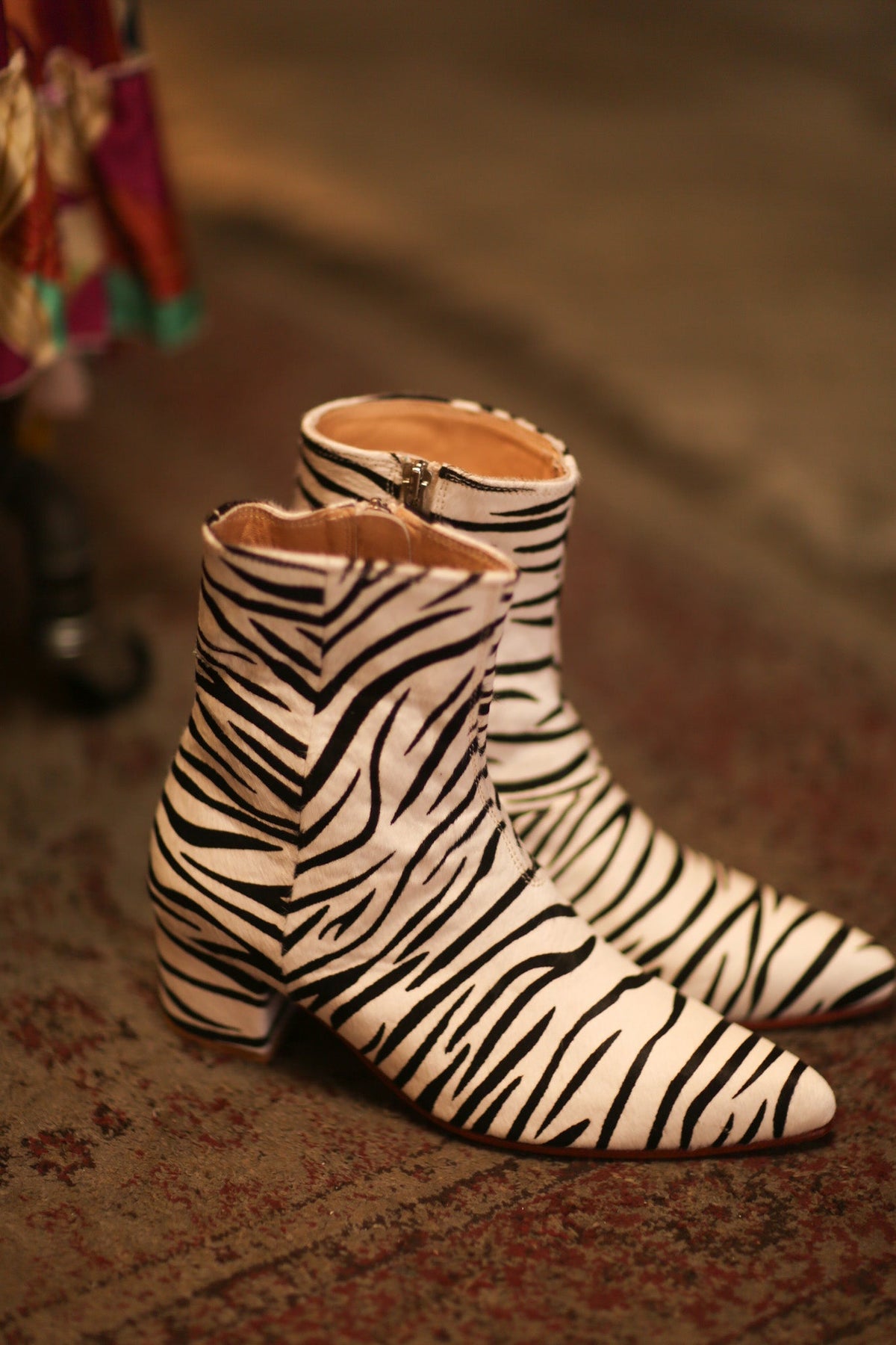 ZEBRA LEATHER BOOTS TOMINO - MOMO STUDIO BERLIN - Berlin Concept Store - sustainable & ethical fashion