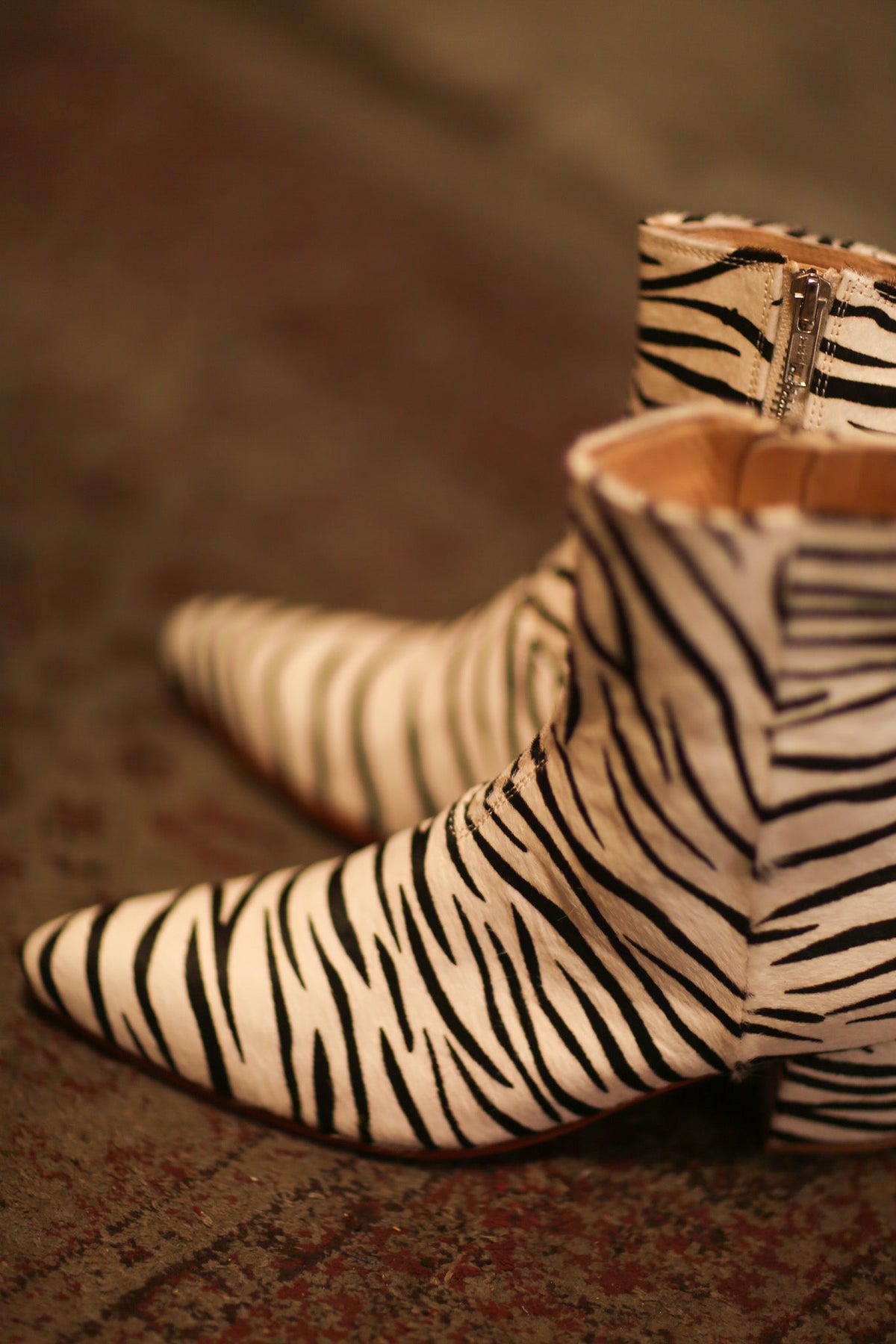 ZEBRA LEATHER BOOTS TOMINO - MOMO STUDIO BERLIN - Berlin Concept Store - sustainable & ethical fashion
