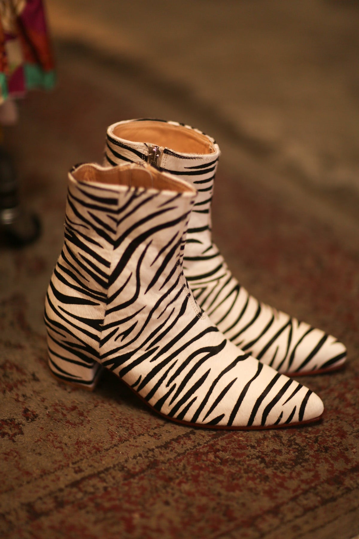ZEBRA LEATHER BOOTS TOMINO - MOMO STUDIO BERLIN - Berlin Concept Store - sustainable & ethical fashion