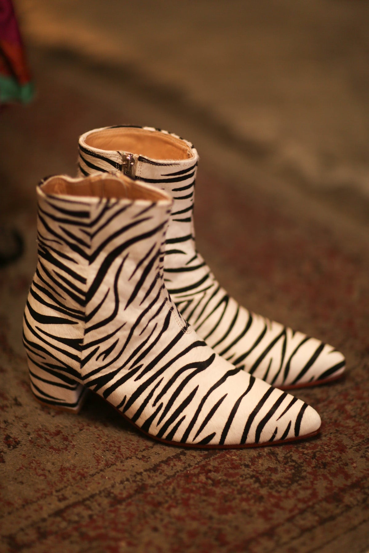 ZEBRA LEATHER BOOTS TOMINO - MOMO STUDIO BERLIN - Berlin Concept Store - sustainable & ethical fashion