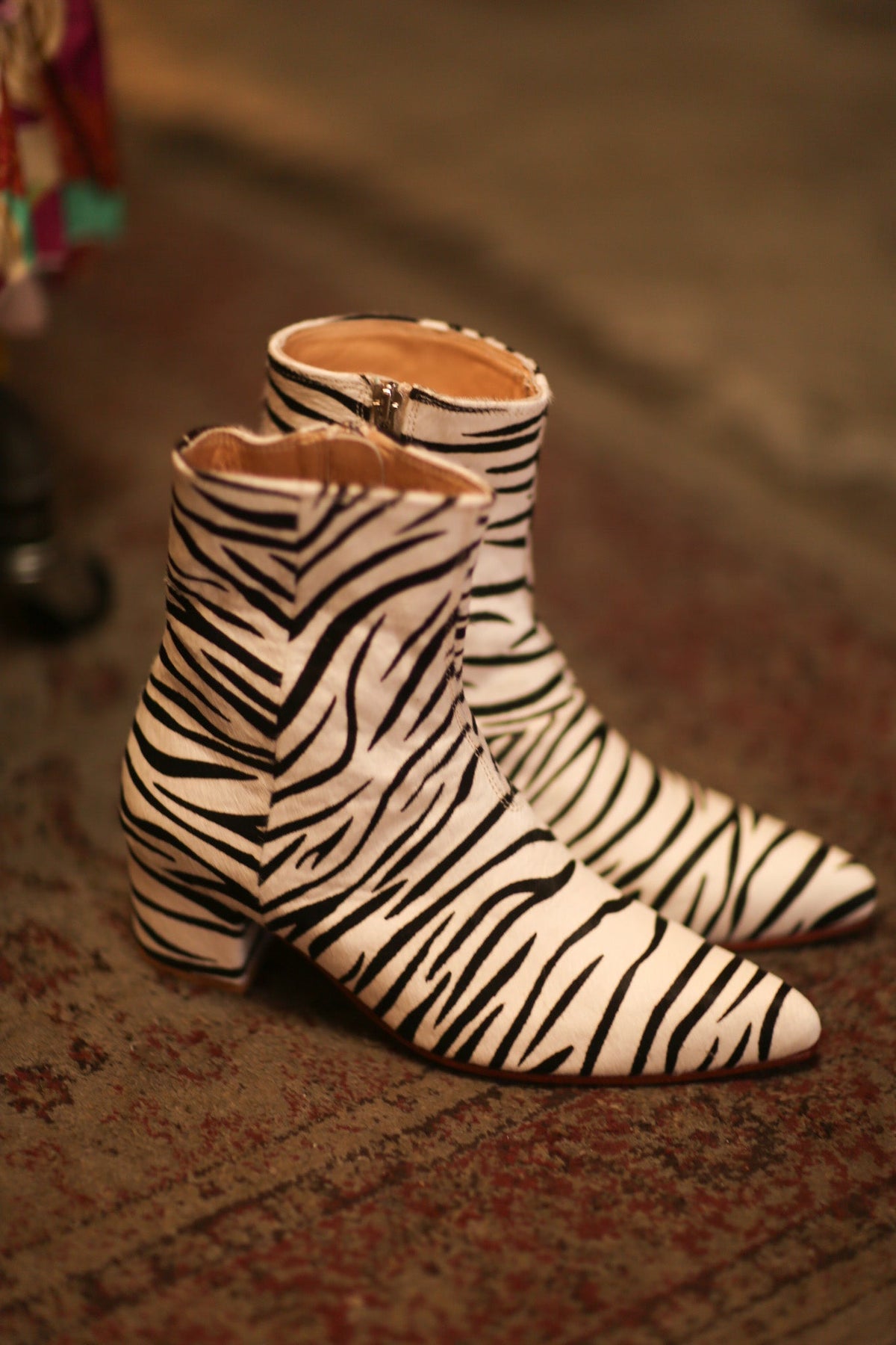ZEBRA LEATHER BOOTS TOMINO - MOMO STUDIO BERLIN - Berlin Concept Store - sustainable & ethical fashion