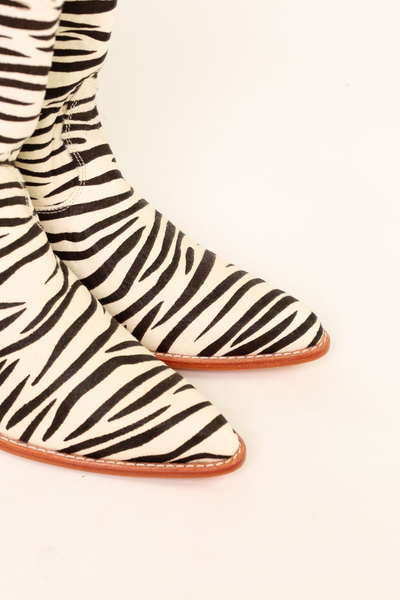 ZEBRA PRINT WESTERN BOOTS XENIAS - MOMO STUDIO BERLIN - Berlin Concept Store - sustainable & ethical fashion