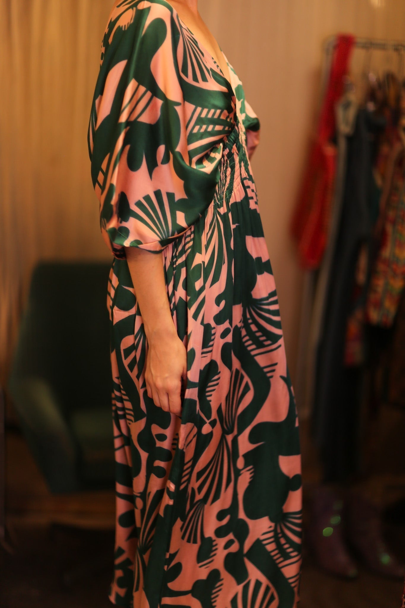 ZURI SILK DRESS ALANSEIN - MOMO STUDIO BERLIN - Berlin Concept Store - sustainable & ethical fashion