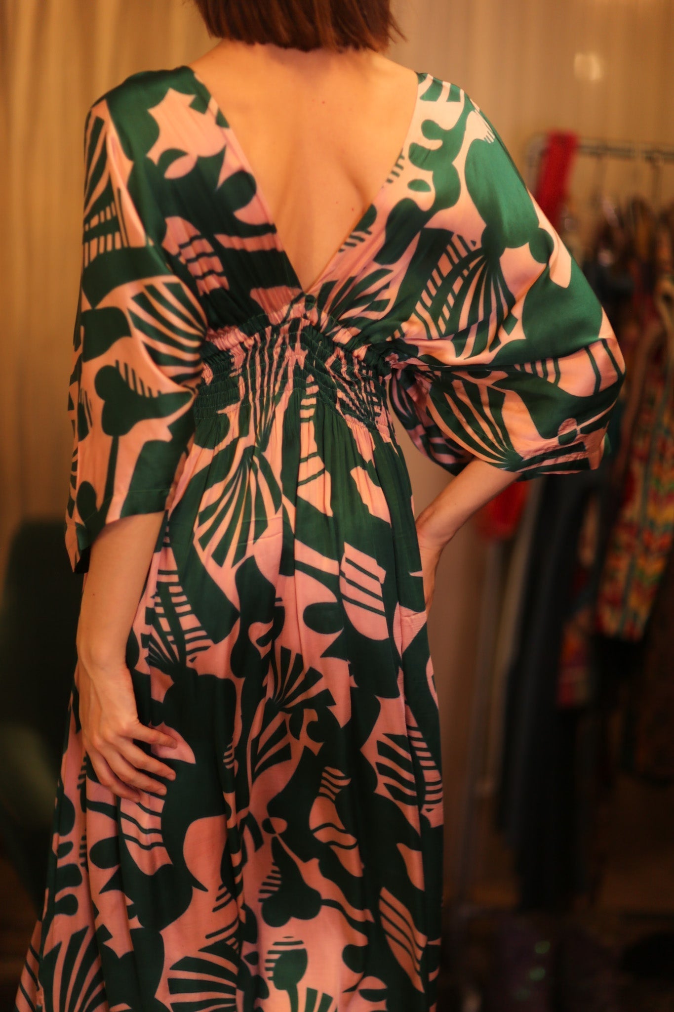 ZURI SILK DRESS ALANSEIN - MOMO STUDIO BERLIN - Berlin Concept Store - sustainable & ethical fashion