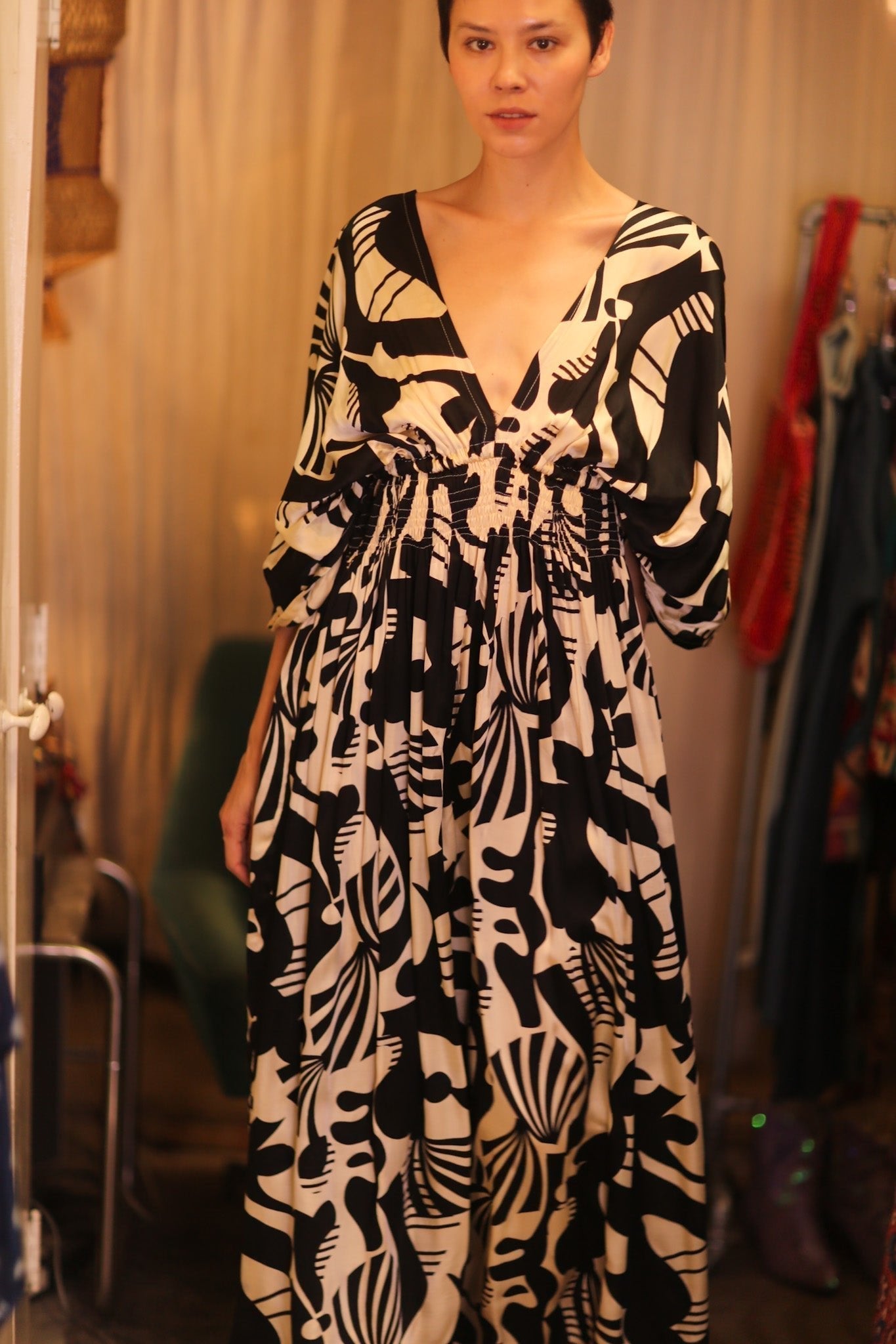 ZURI SILK DRESS MAR - MOMO STUDIO BERLIN - Berlin Concept Store - sustainable & ethical fashion