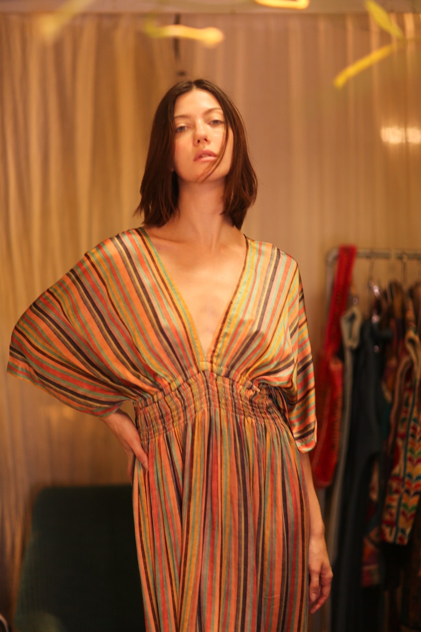 ZURI SILK DRESS THETTANT - MOMO STUDIO BERLIN - Berlin Concept Store - sustainable & ethical fashion