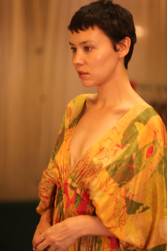 ZURI SILK DRESS WINTWAR - MOMO STUDIO BERLIN - Berlin Concept Store - sustainable & ethical fashion