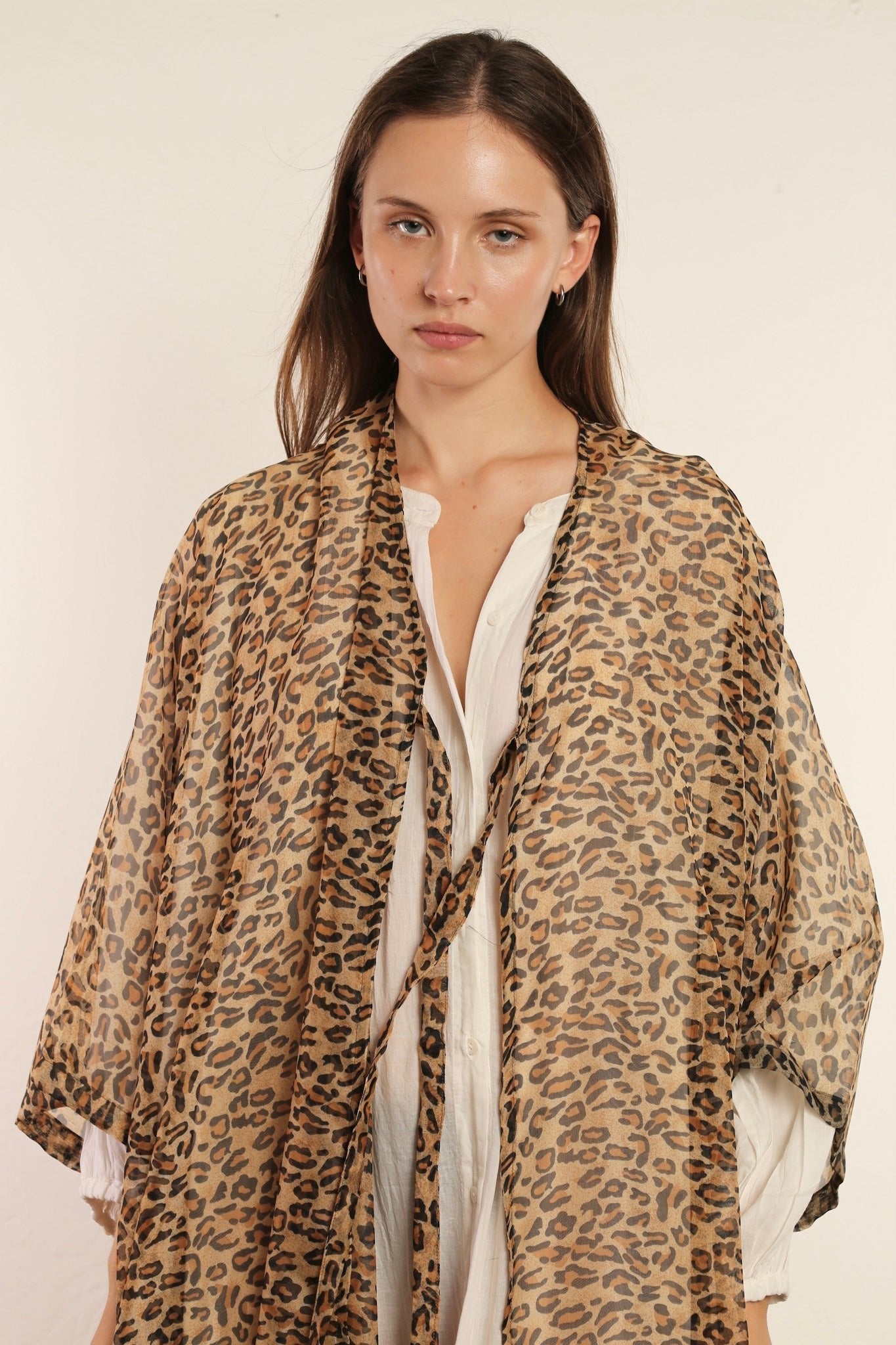 LEOPARD CHEETAH QUEEN ANIMLA PRINT KIMONO - MOMO STUDIO BERLIN - Berlin Concept Store - sustainable & ethical fashion